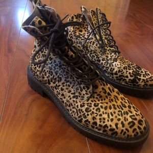 Cheetah print Lucky boots